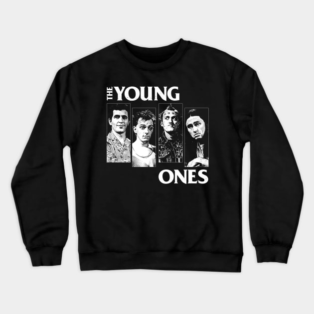 The Young Ones - Original Punksthetic Design Crewneck Sweatshirt by DankFutura